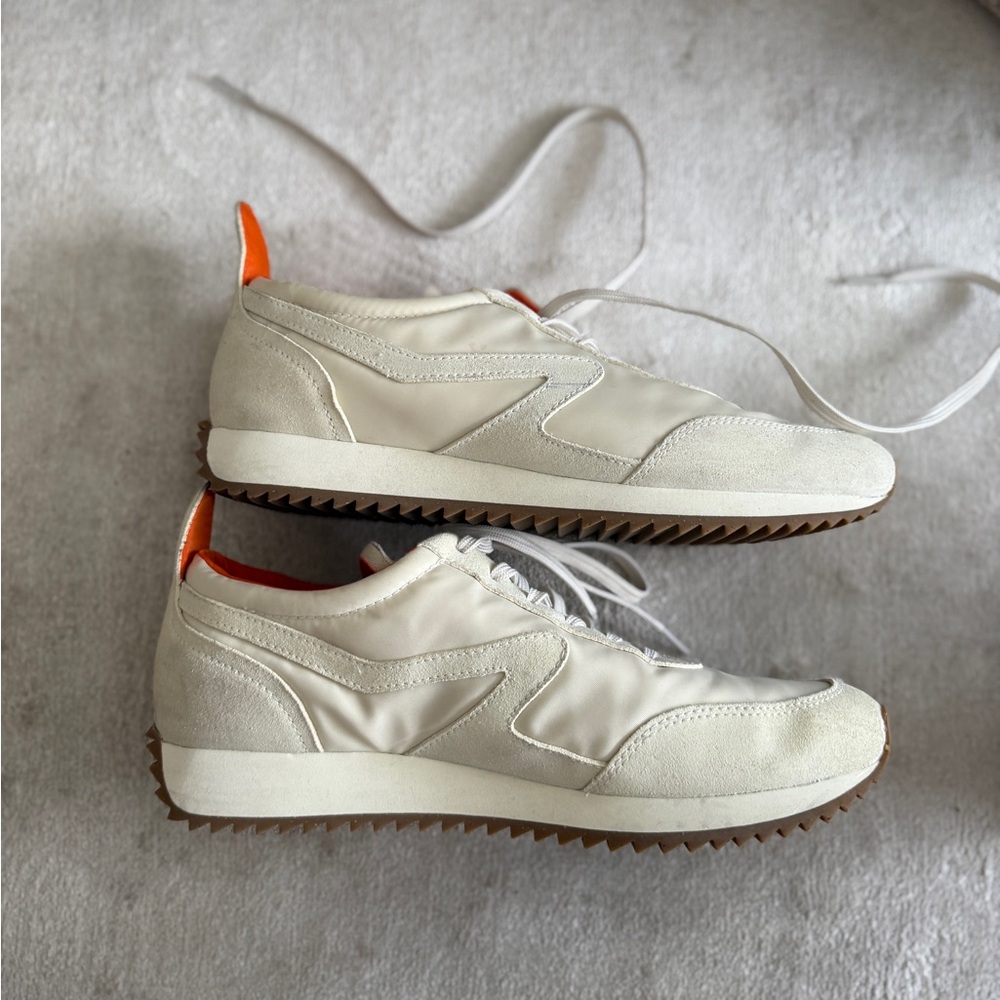 Rag & Bone Retro Runner Casual Sneakers Mens EU 43.5 (approx. 10.5) Beige